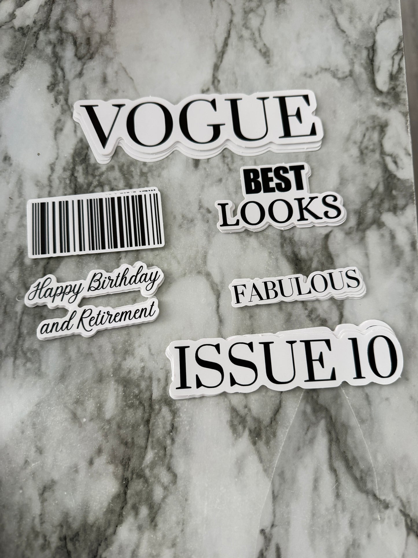 Magazine Stickers